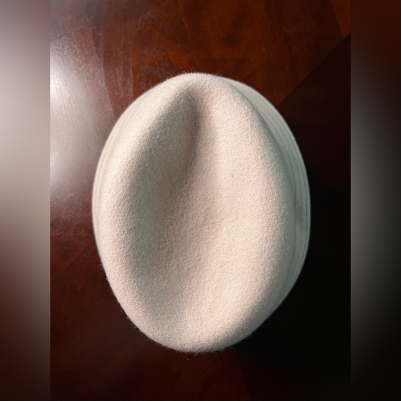 Albertus Swanepoel Hat 100% Wool Dusty Pink Purple Ribbon One Size - Picture 8 of 11